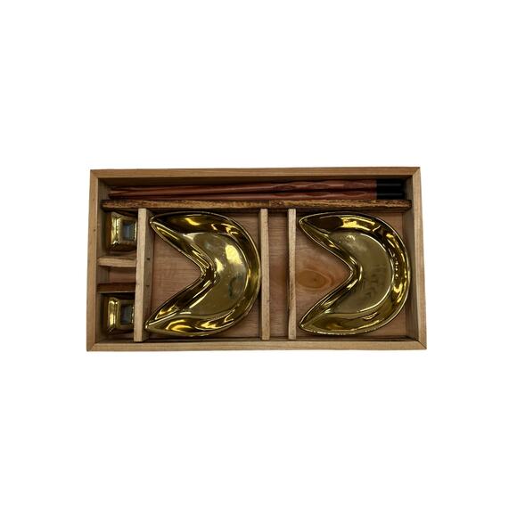 Cost Plus World Market Chopstick and Dipping Bowl Set - Picture 2 of 2